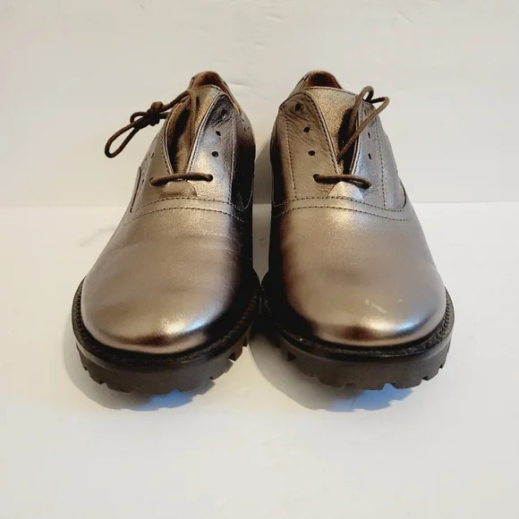 Johnston & Murphy Alice Brogue Leather Oxford Shoes , Size 9 - Picture 3 of 7